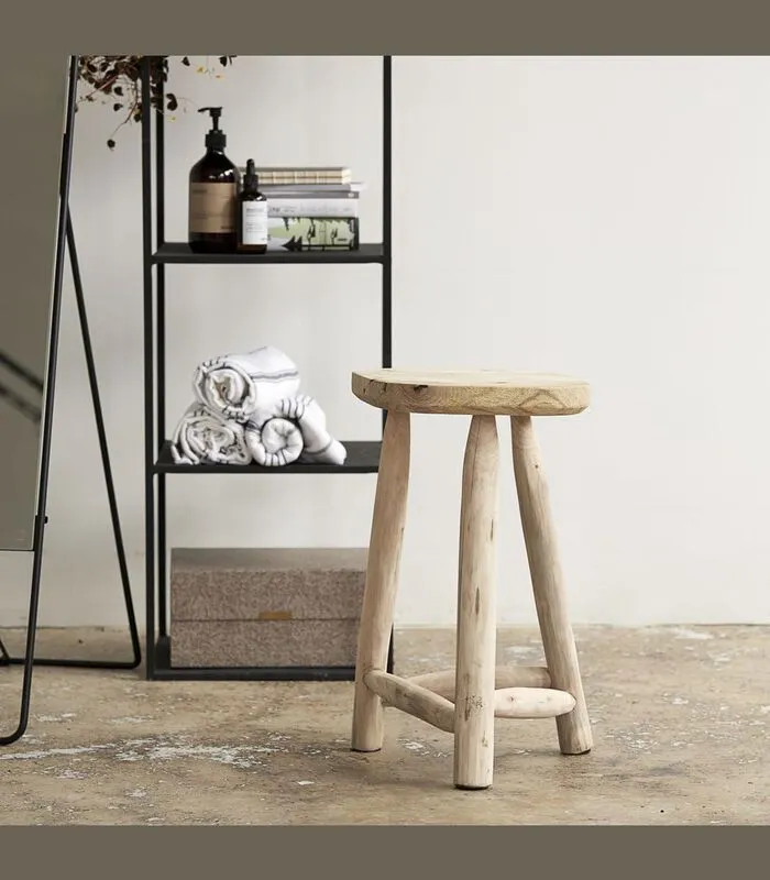 House Doctor Stoel/hocker, Pure, Natuur - Image 2