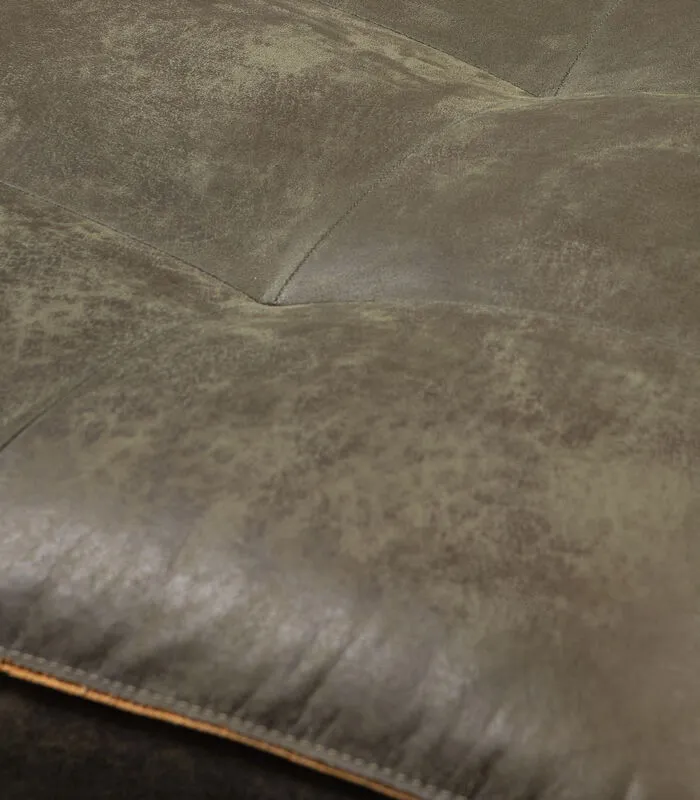 BePureHome Rodeo Classic Fauteuil - Recycle Leer - Army - 83x98x88 - Image 3