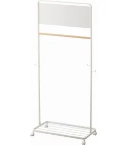 Yamazaki Kids Coat Rack With Panel - Tower - White