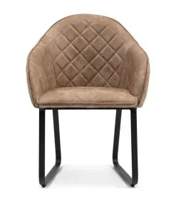 Rivièra Maison Eetkamerstoel Met Armleuning - Ritz Armchair - Bruin