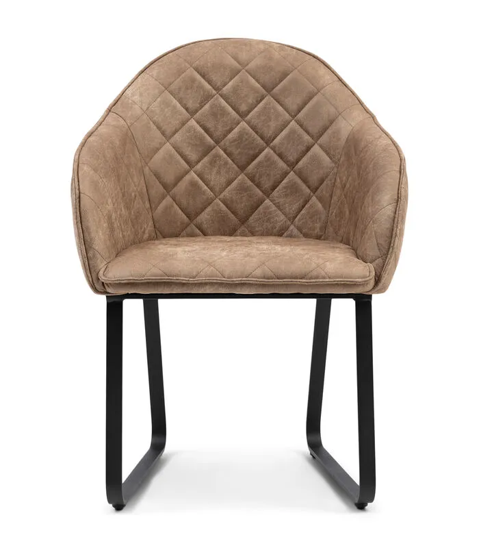 Rivièra Maison Eetkamerstoel Met Armleuning - Ritz Armchair - Bruin