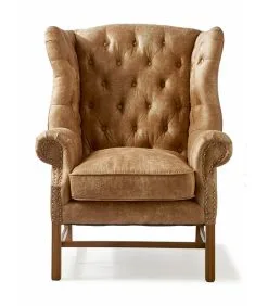Rivièra Maison Franklin Park Wing Chair Pell Camel