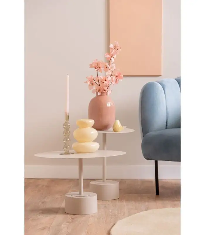 Leitmotiv Bijzettafel Nowa Low - Bruin - 55x55x35cm - Image 3