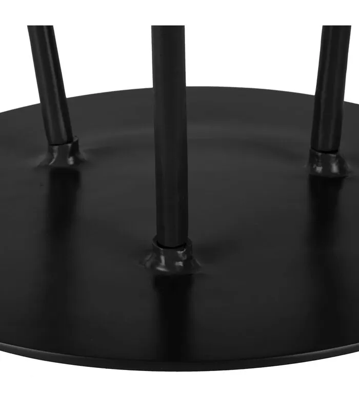 Leitmotiv Bijzettafel Supreme - Zwart - Ø42,5cm - Image 5