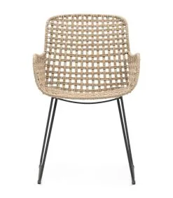 Rivièra Maison Tuinstoel Met Armleuning - Jakarta Outdoor Dining Armchair - Bruin