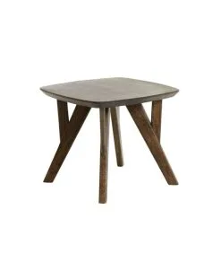 Light & Living Bijzettafel Quenza - Bruin - 44x44x36cm