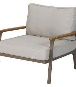 Exotan Loungestoel Tuin Orlando - Aluminium - Champagne - 82x89x75