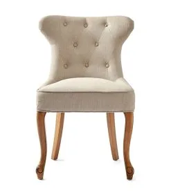 Rivièra Maison Eetkamerstoel - George Dining Chair - Linnen Flax - Naturel